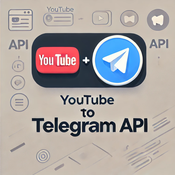 YouTube to Telegram Uploader logo